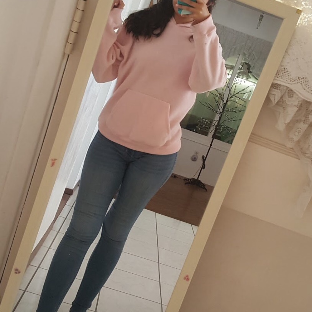 Light pink hoodie
